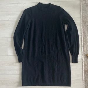 Frank + Oak Black Sweater Dress